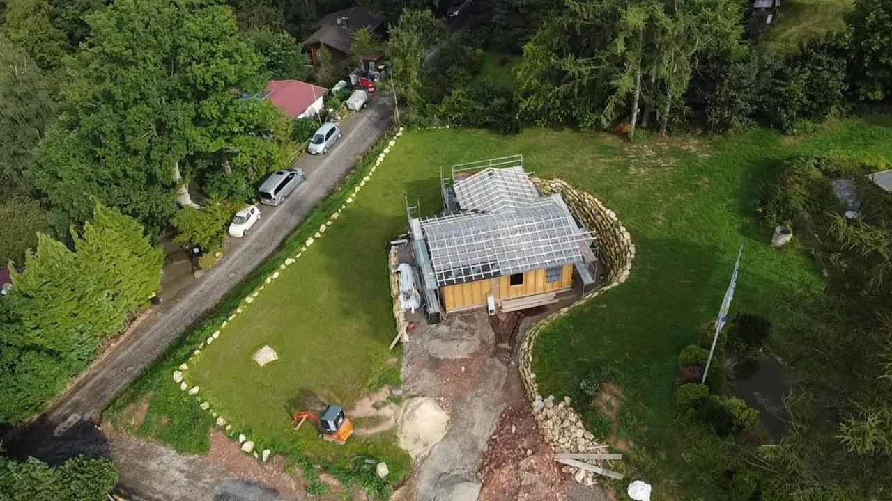 Ferienhaus Fuldatal 外观 照片